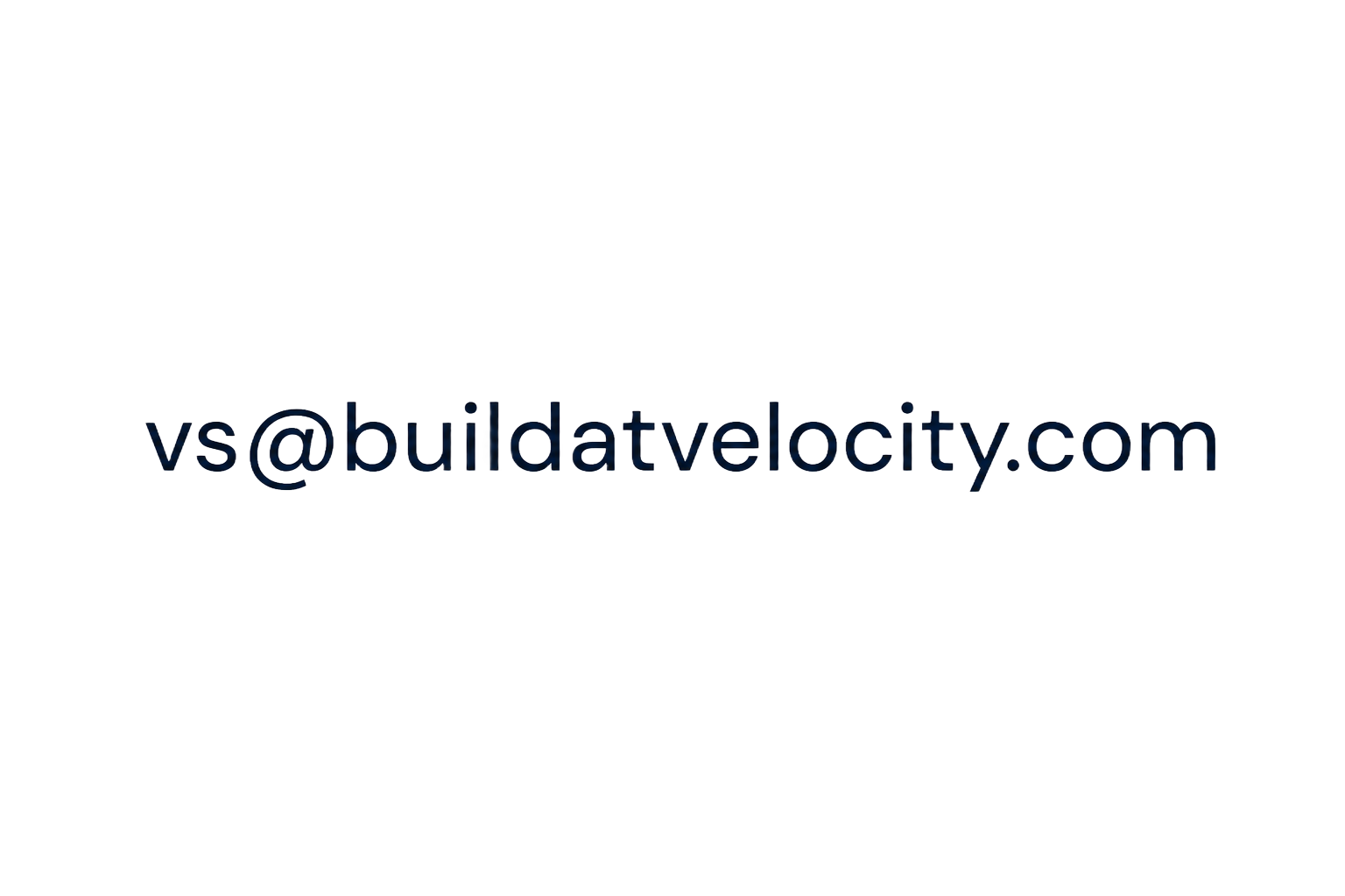 vs at buildatvelocity dot com